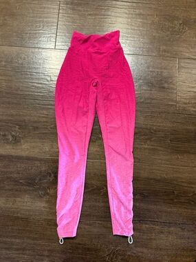 Bombshell Sportswear Pink Ombre High-Waist Leggings